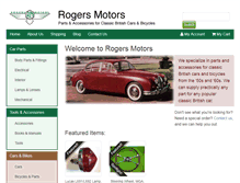Tablet Screenshot of jollyrogersmotors.com
